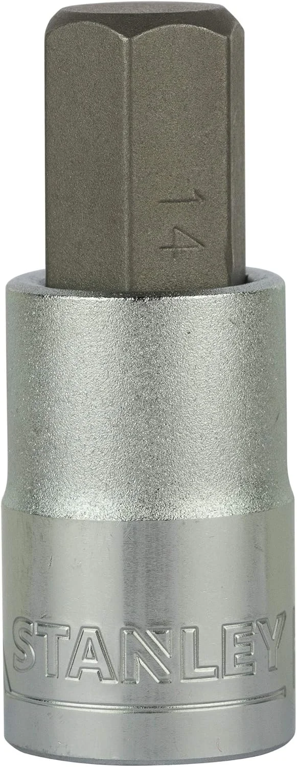 بیت سوکت آلیاژ فولاد استنلی مدل Stmt73379-8B با درایو 1/2 اینچ و سایز 14 میلی متر