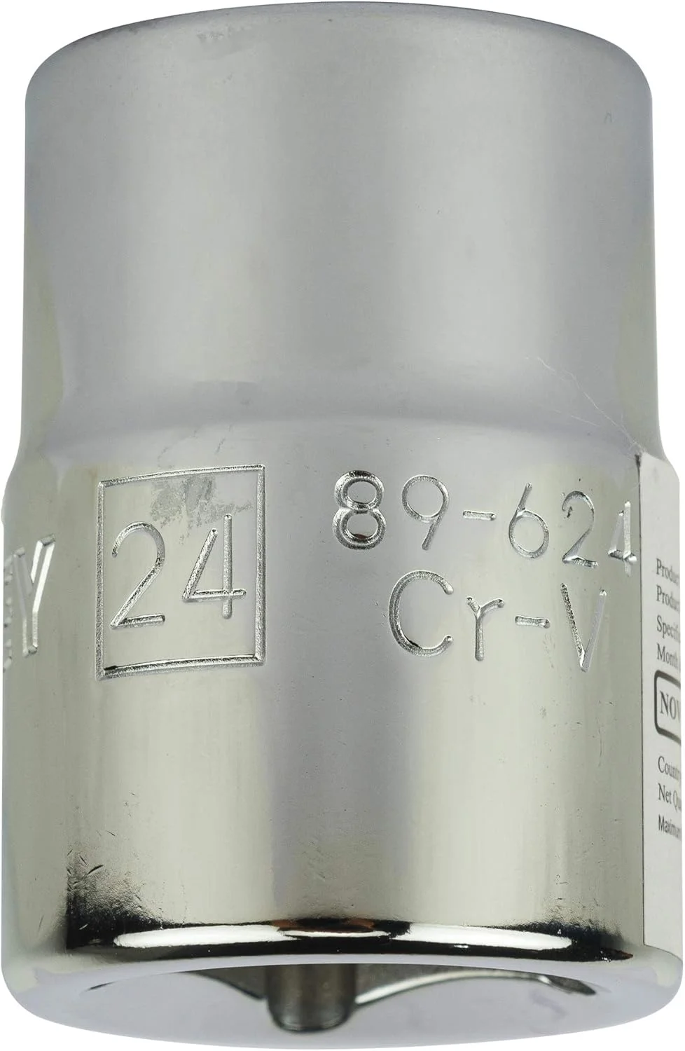 بکس استاندارد 12 پر 24 میلی‌متری استنلی مدل STMT89624-8B (نقره‌ای)