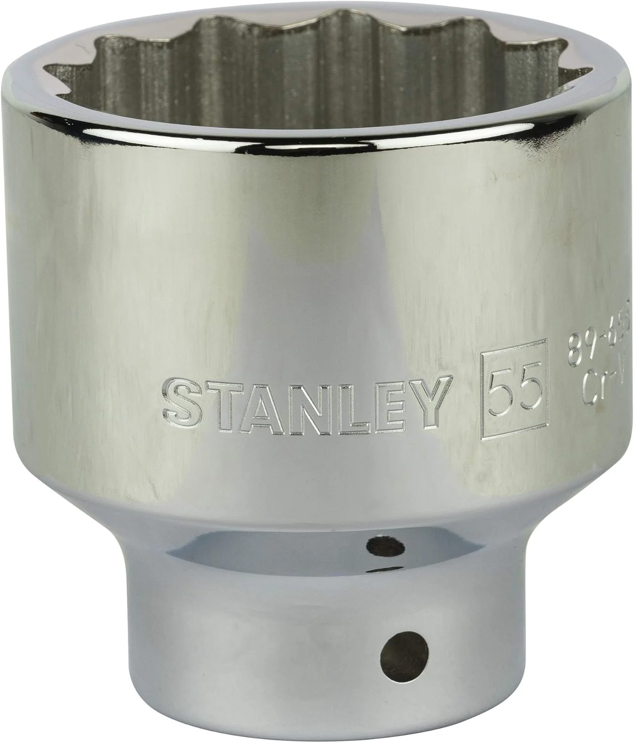 بکس استاندارد 12 پر 3/4 اینچ 55 میلی‌متری استنلی مدل STMT89655-8B (نقره‌ای)