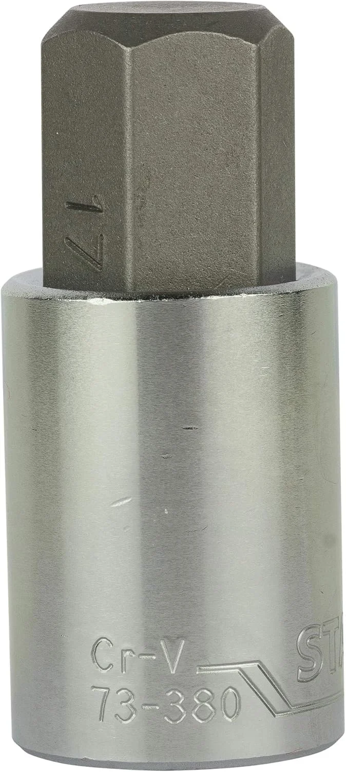 بیت سوکت شش گوش 17 میلی متری استنلی مدل Stmt73380-8B با درایو 1/2 اینچ