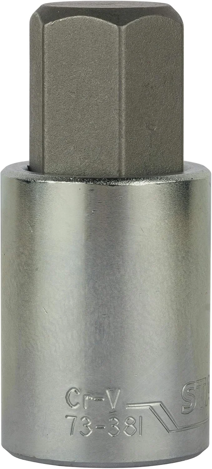 بیت سوکت شش گوش 19 میلی متری استنلی مدل STMT73381-8B با درایو 1/2 اینچ