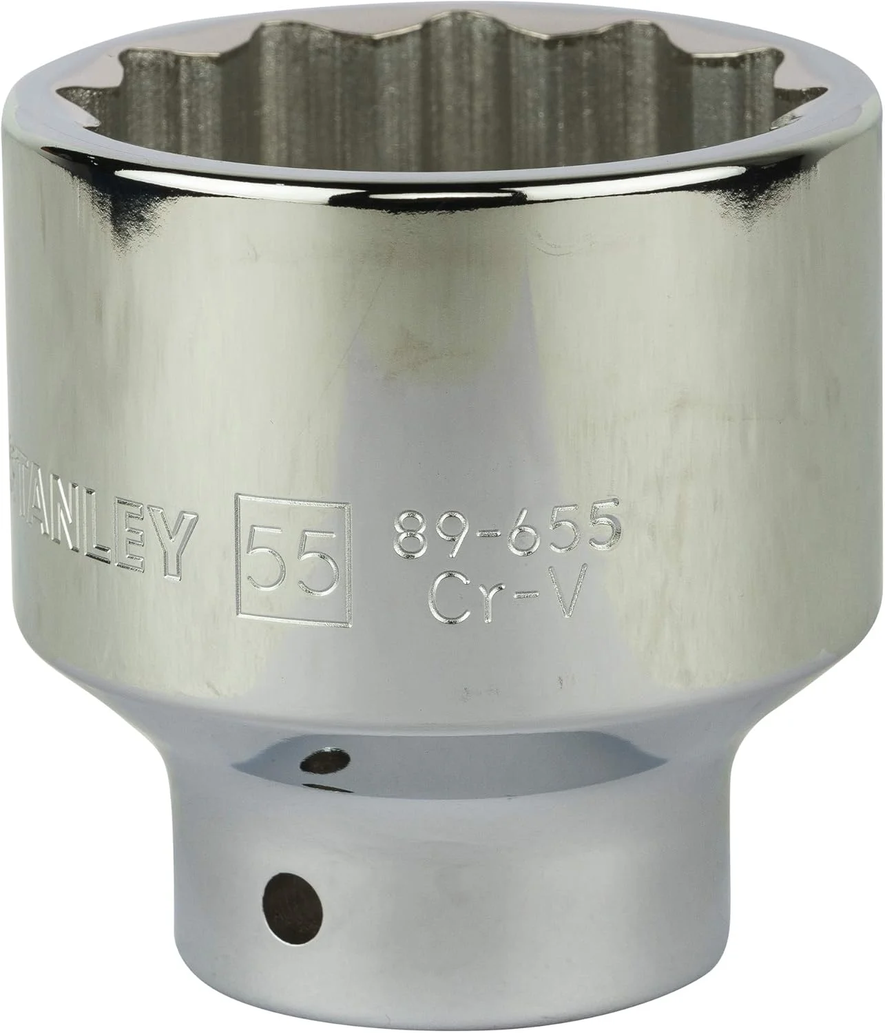 بکس استاندارد 12 پر 3/4 اینچ 55 میلی‌متری استنلی مدل STMT89655-8B (نقره‌ای)