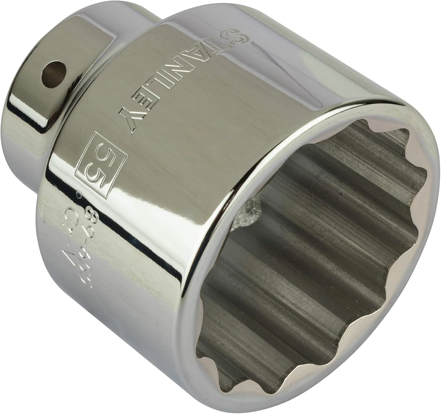 بکس استاندارد 12 پر 3/4 اینچ 55 میلی‌متری استنلی مدل STMT89655-8B (نقره‌ای)