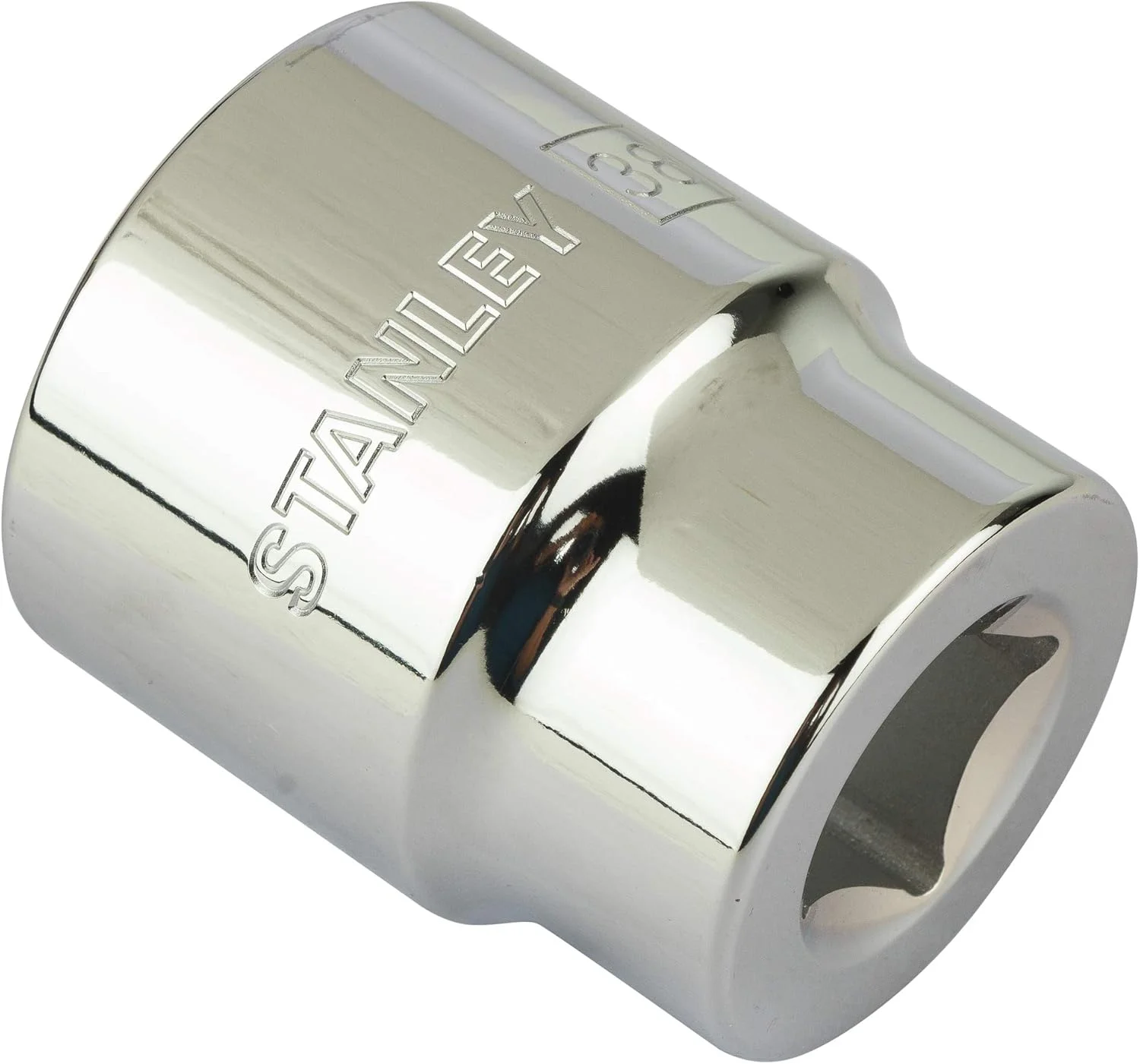 بکس استاندارد 6 پر 38 میلی‌متری استنلی مدل STMT89338-8B با درایو 3/4 اینچ (نقره‌ای)