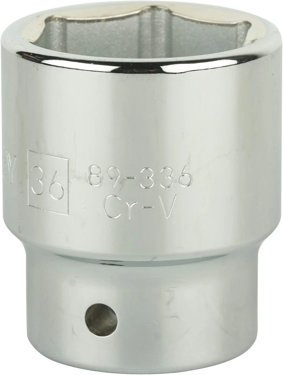 بکس استاندارد 6 پر 36 میلی‌متری استنلی مدل STMT89336-8B با درایو 3/4 اینچ (نقره‌ای)