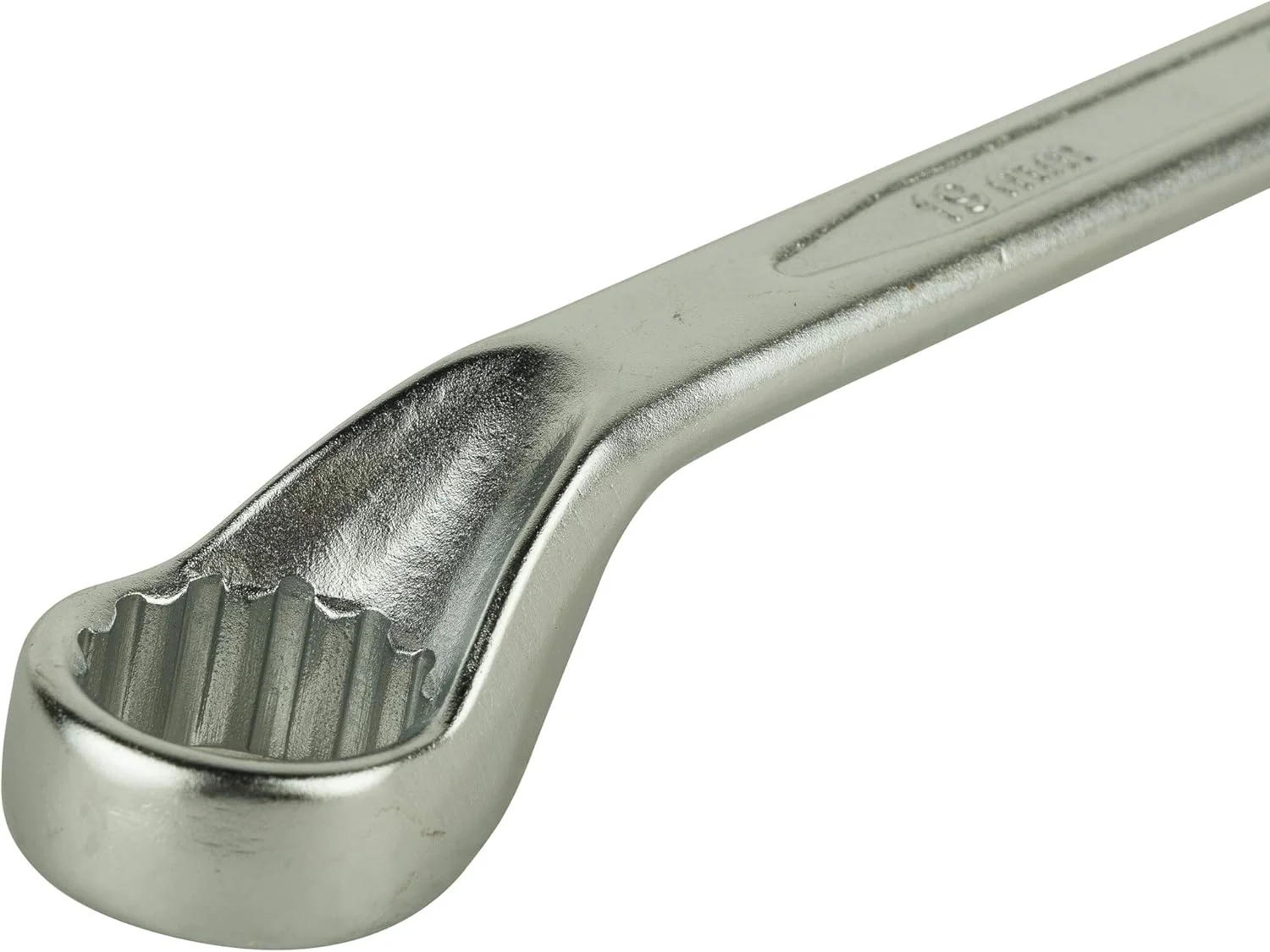 آچار رینگی دو سر تخت استنلی مدل 70-387E با پرداخت مات - سایز 18x19 میلی متر