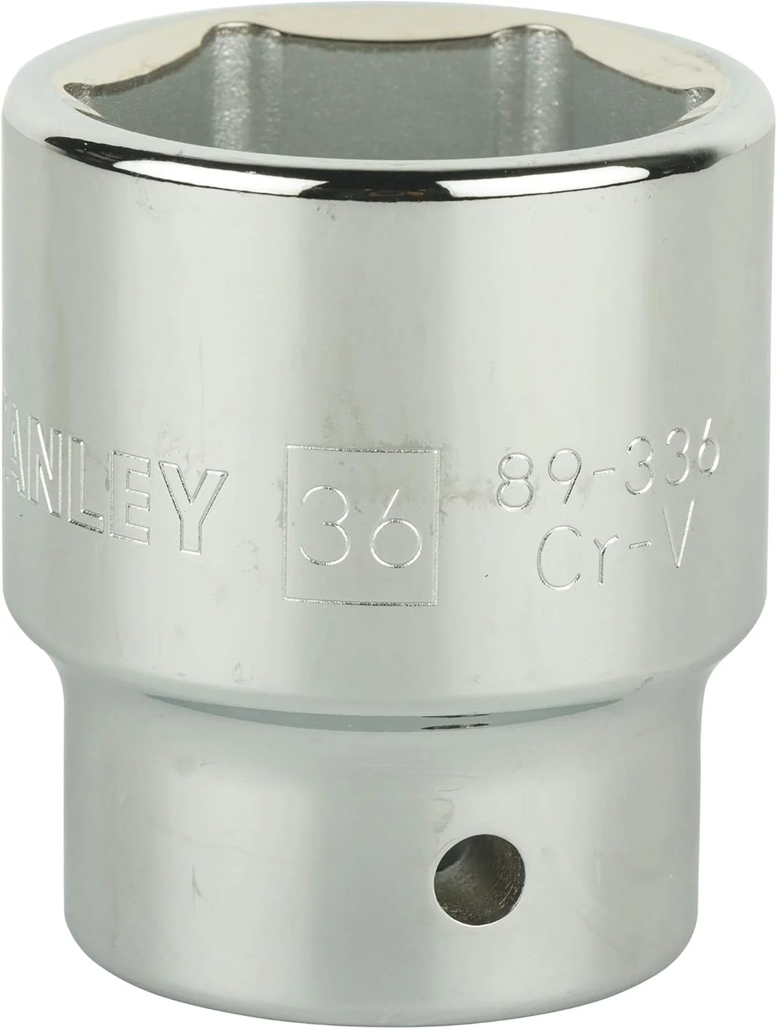 بکس استاندارد 6 پر 36 میلی‌متری استنلی مدل STMT89336-8B با درایو 3/4 اینچ (نقره‌ای)