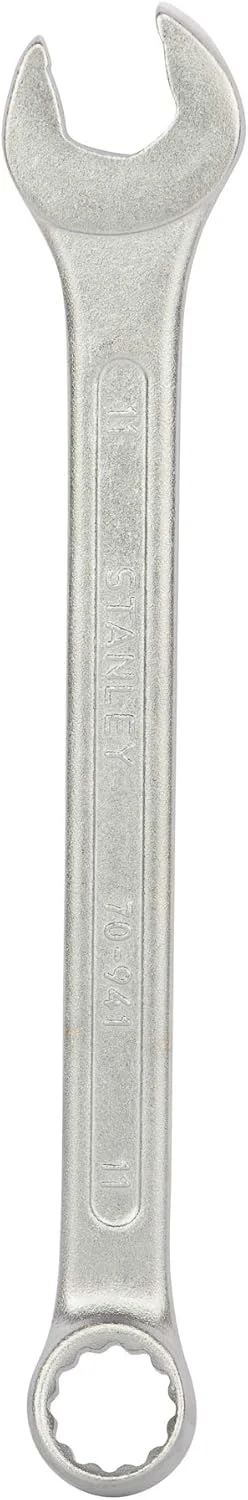 آچار ترکیبی فولادی با کیفیت بالا استنلی مدل 70-941E با روکش مات - 11 میلی متر