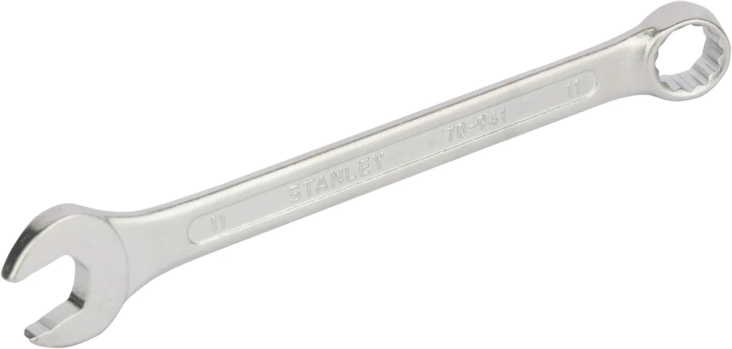 آچار ترکیبی فولادی با کیفیت بالا استنلی مدل 70-941E با روکش مات - 11 میلی متر