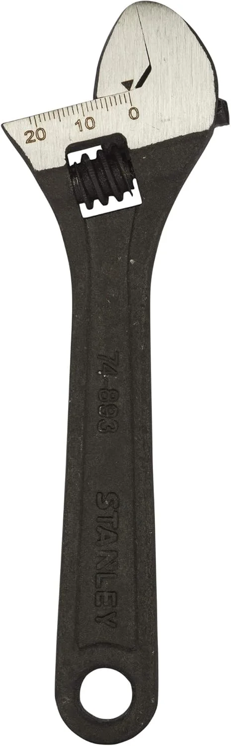 آچار فرانسه استنلی مدل STMT74893-8 با روکش فسفات - 150 میلی‌متر