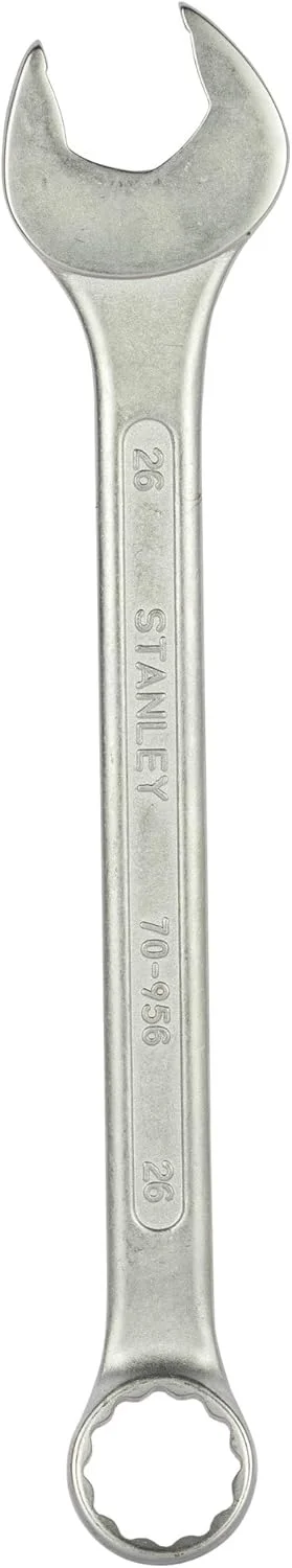 آچار ترکیبی فولادی با کیفیت بالا استنلی مدل 70-956E با روکش مات - 26 میلی متر