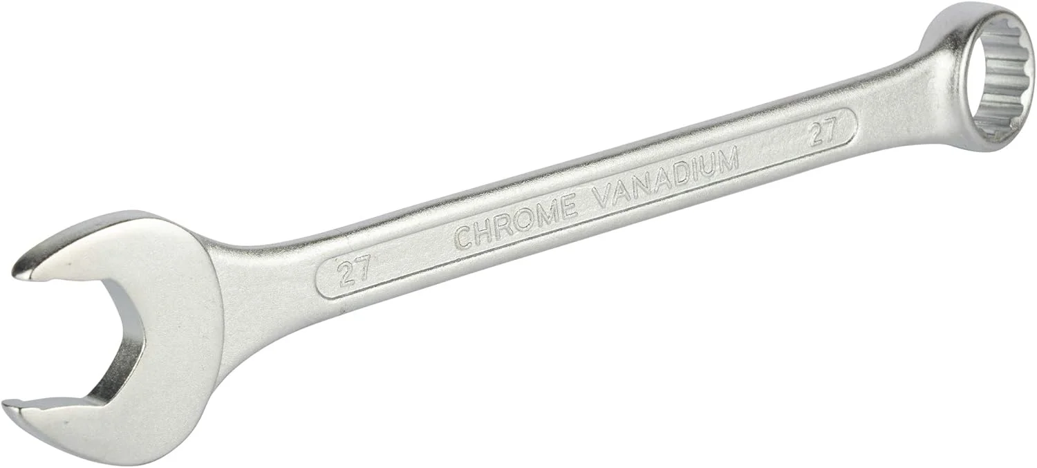 آچار یکسر رینگی فولادی استنلی مدل 70-957E با پرداخت مات - سایز 27 میلی متر