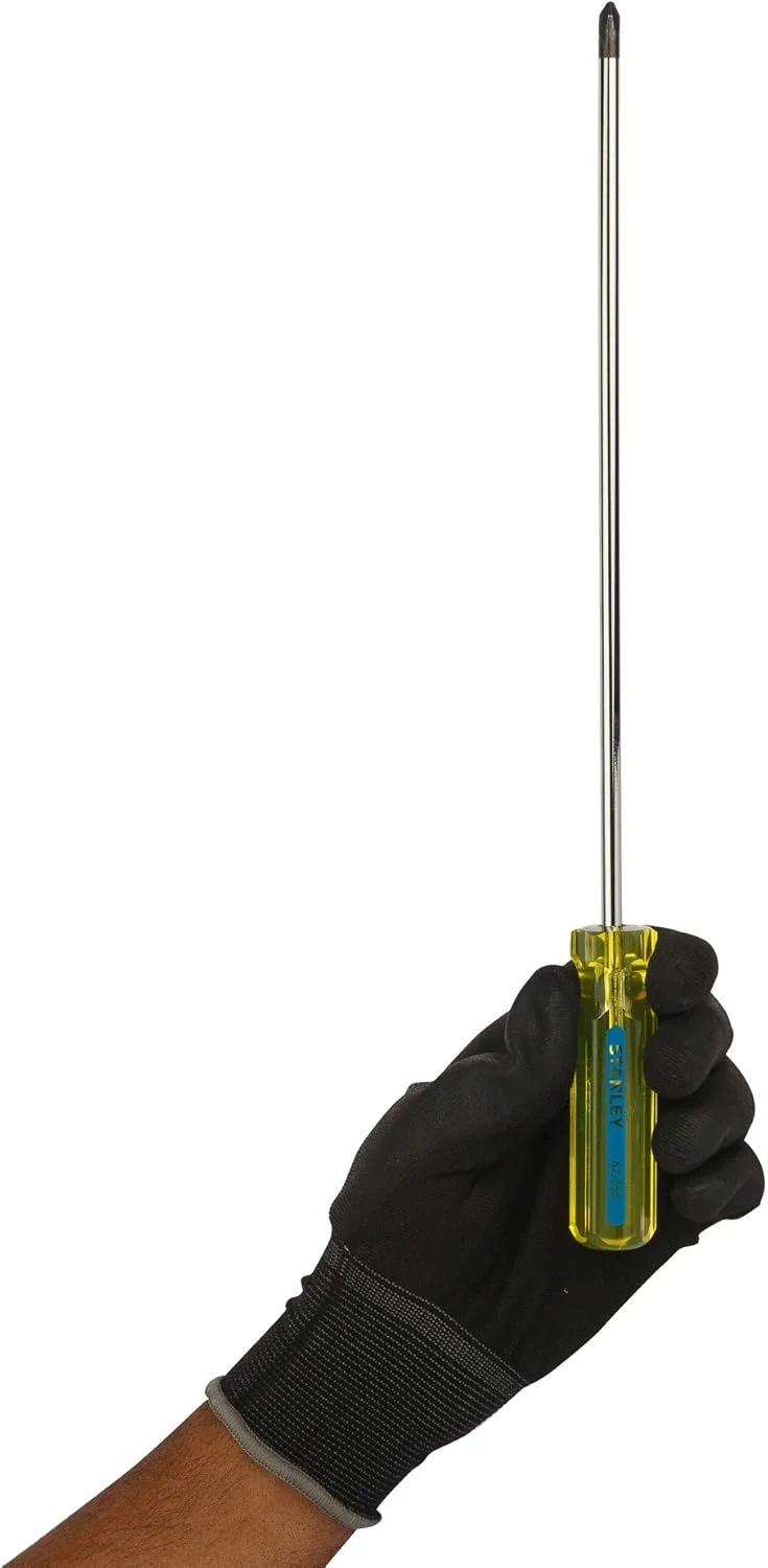 پیچ گوشتی چهارسو استنلی مدل 62-265 - PH2X250mm (زرد، یک عدد)