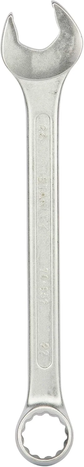 آچار فرانسه ترکیبی فولادی استنلی مدل 70-952E با روکش مات - 22 میلی متر آچار فرانسه ترکیبی فولادی استنلی مدل 70-952E با روکش مات - 22 میلی متر