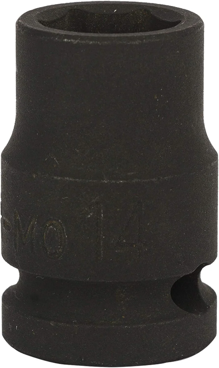 بکس ضربه ای شش گوش استنلی مدل STMT89441-8B با درایو 1/2 اینچ و سایز 14 میلی متر، ساخته شده از فولاد کروم مولیبدن (مشکی)