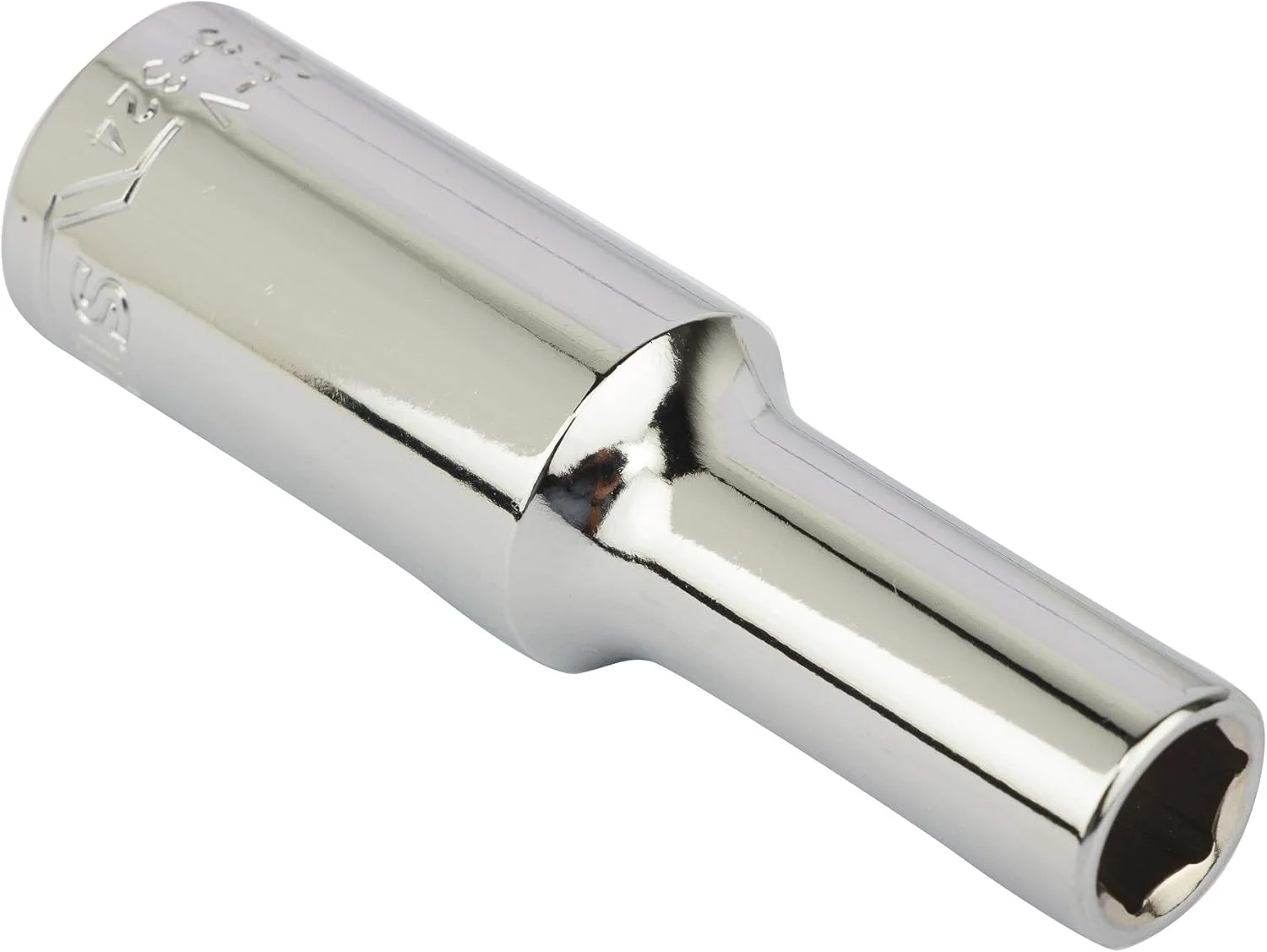 بکس عمیق 6 پر 1/2 اینچ استنلی مدل STMT73324-8B، سایز 10 میلی‌متر، ساخته شده از فولاد کروم وانادیوم (نقره‌ای)