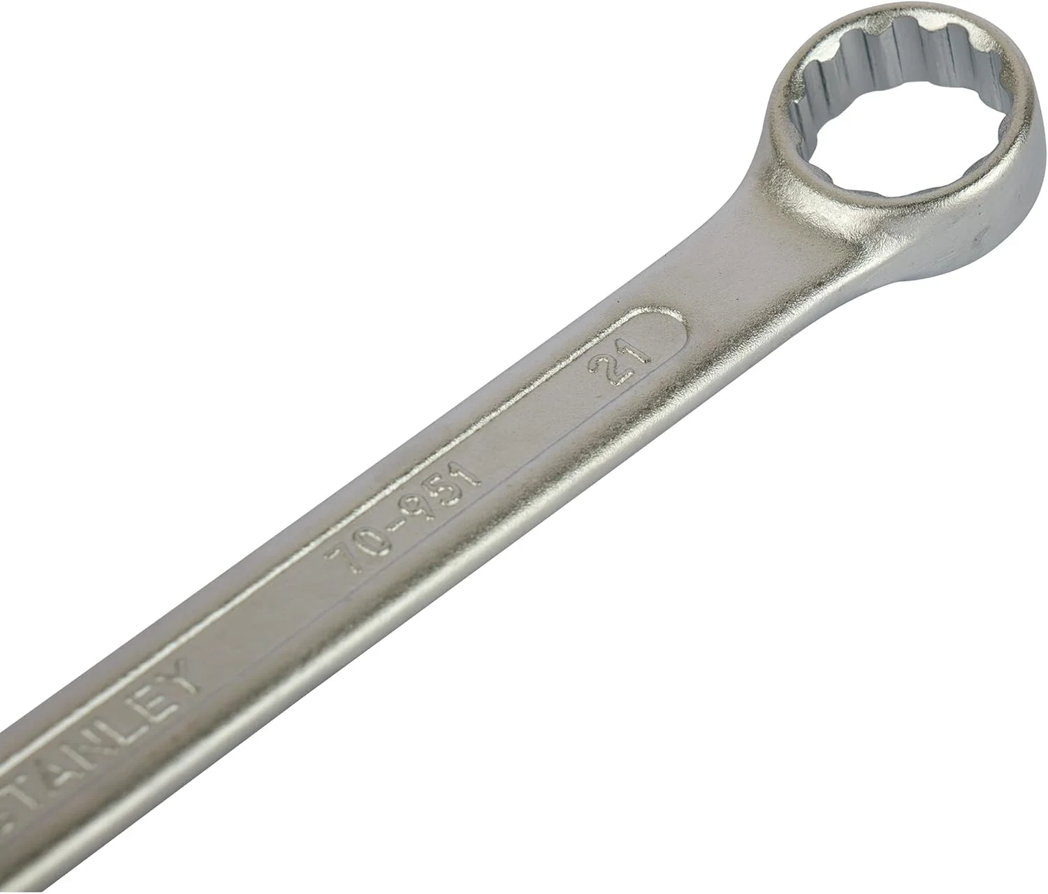 آچار فرانسه ترکیبی فولادی با کیفیت بالا استنلی مدل 70-951E با روکش مات - 21 میلی متر