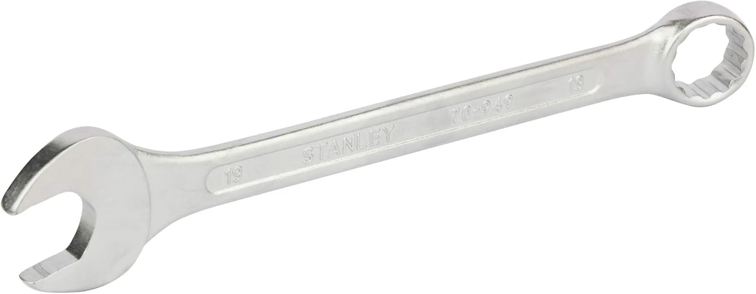 آچار یکسر رینگ استنلی مدل 70-949E با روکش مات - سایز 19 میلی متر