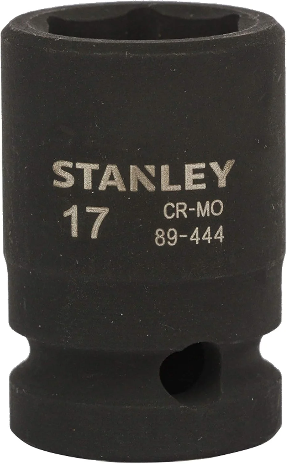 بکس ضربه ای 6 پر استنلی STMT89444-8B فولاد کروم-مولیبدن 1/2 اینچ 17 میلی متر (مشکی)