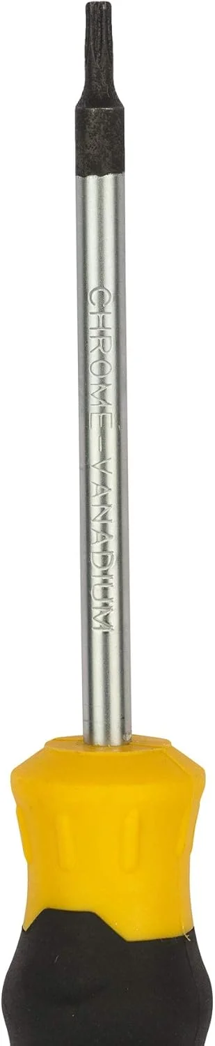 پیچ گوشتی استنلی مدل Stmt60844-8 با دسته نرم، ستاره ای T10x75 میلی متر