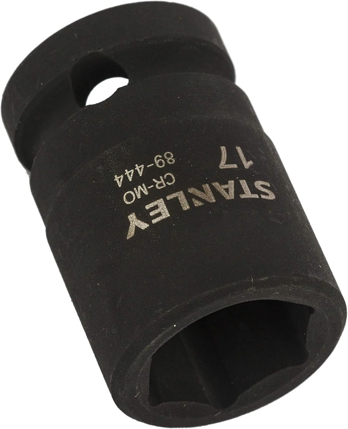 بکس ضربه ای 6 پر استنلی STMT89444-8B فولاد کروم-مولیبدن 1/2 اینچ 17 میلی متر (مشکی)