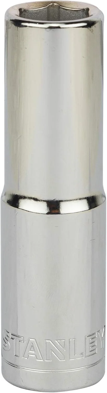 بکس عمیق 6 پر 1/2 اینچ 14 میلی‌متری استنلی مدل STMT73328-8B (نقره‌ای)