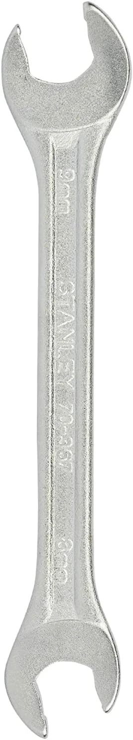 آچار تخت دو سر استنلی مدل 70-367E - پرداخت مات - 8 * 9 میلی متر