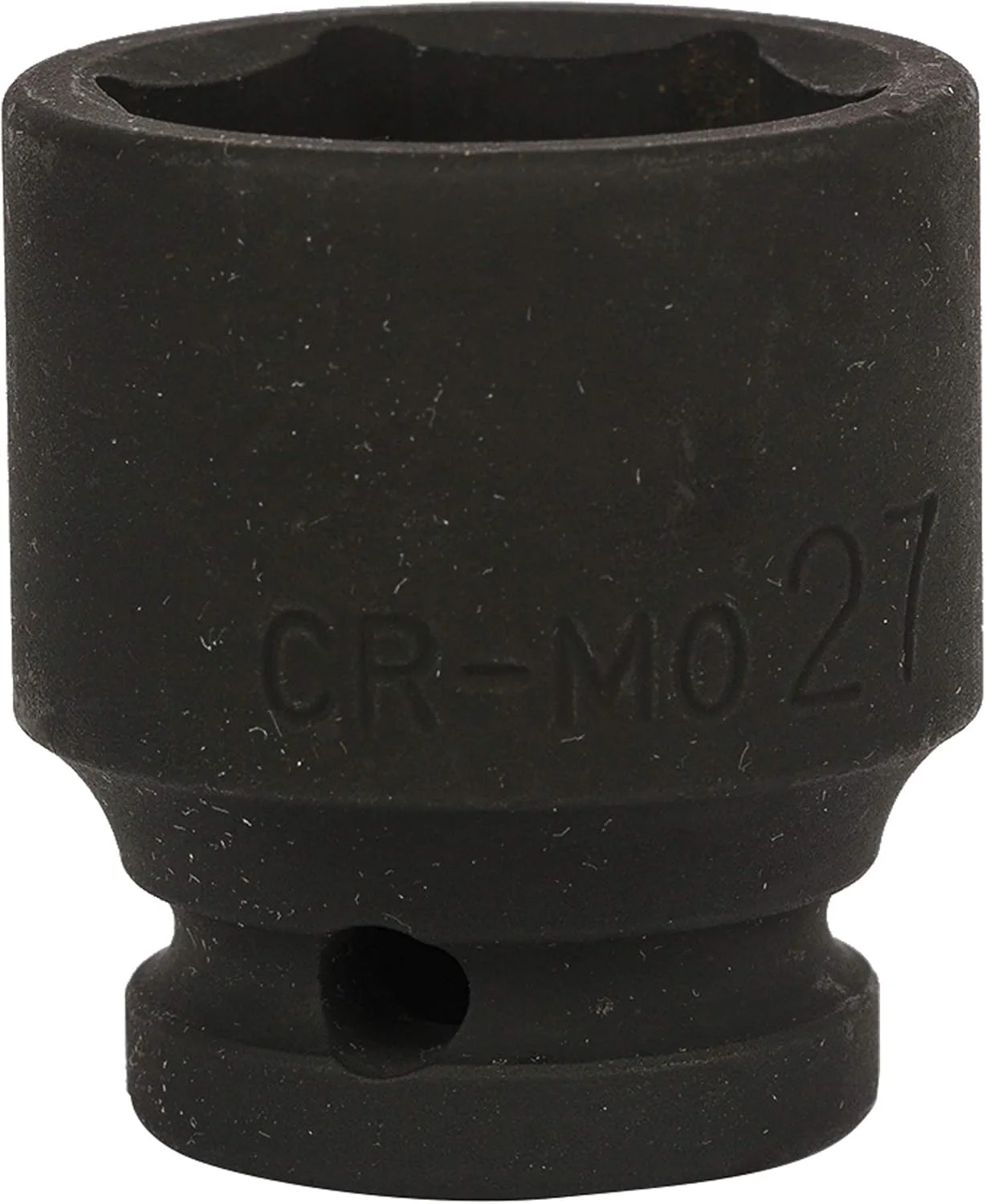 بکس ضربه ای 6 پر استنلی مدل STMT89454-8B با فولاد کروم-مولیبدن، درایو 1/2 اینچ، سایز 27 میلی متر (مشکی)