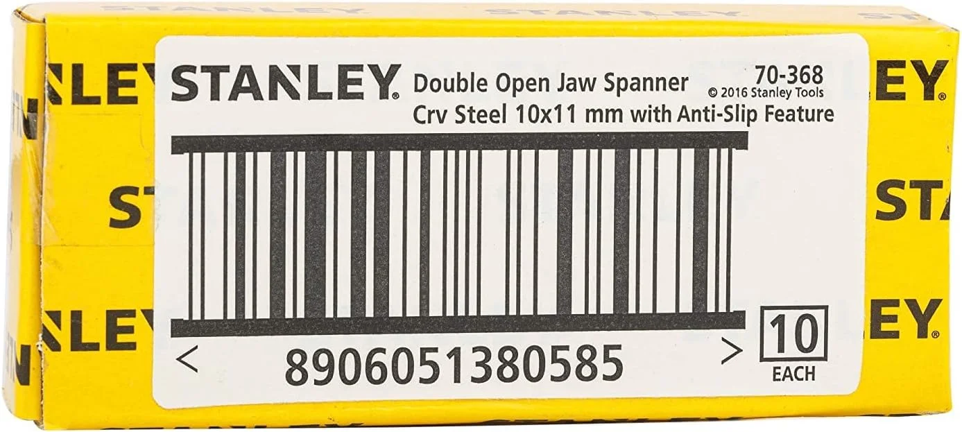 آچار تخت دو سر استنلی مدل 70-368E - پرداخت مات - 10 11 میلی متر