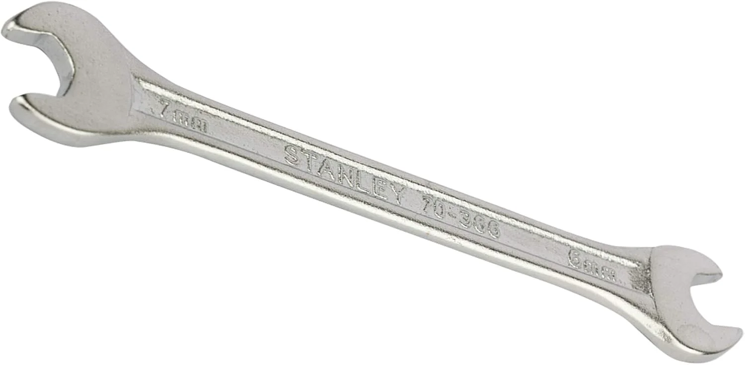 آچار تخت دو سر استنلی مدل 70-366E - پرداخت مات - 6 * 7 میلی متر