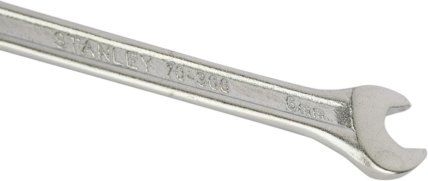 آچار تخت دو سر استنلی مدل 70-366E - پرداخت مات - 6 * 7 میلی متر