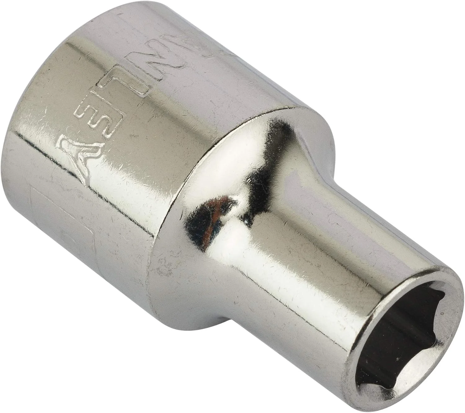 بکس 6 پر استاندارد 1/2 اینچ 9 میلی متری استنلی مدل 1-86-509 ساخته شده از فولاد کروم وانادیوم، نقره ای