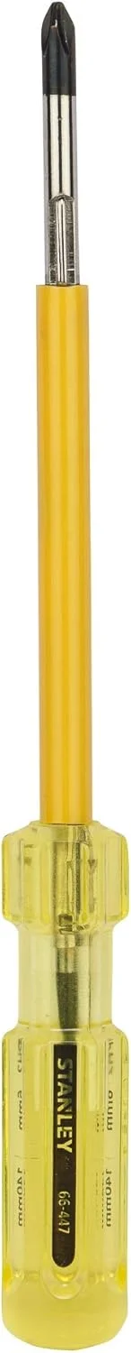 پیچ گوشتی عایق دار 2 در 1 استنلی مدل 66-447 - PH2 x FLAT 6.0mm x 140mm