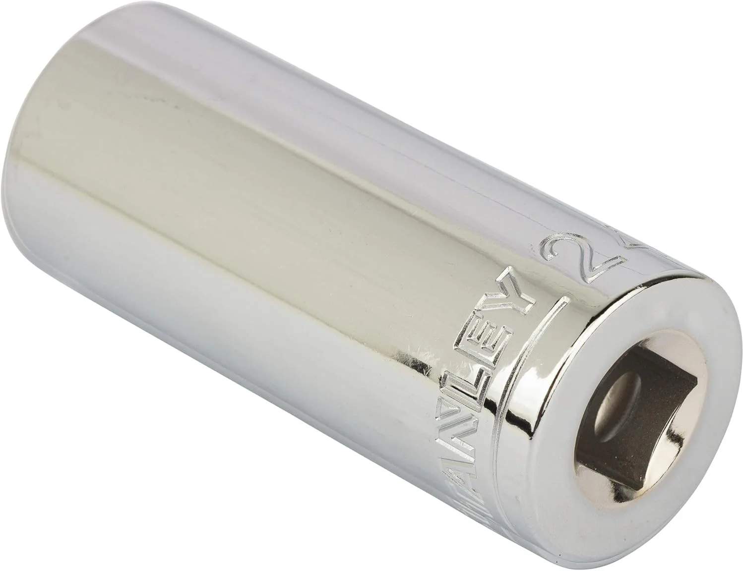 بکس عمیق 6 پر استنلی مدل STMT73337-8B با درایو 1/2 اینچ و سایز 24 میلی‌متر، ساخته شده از فولاد کروم وانادیوم (نقره‌ای)