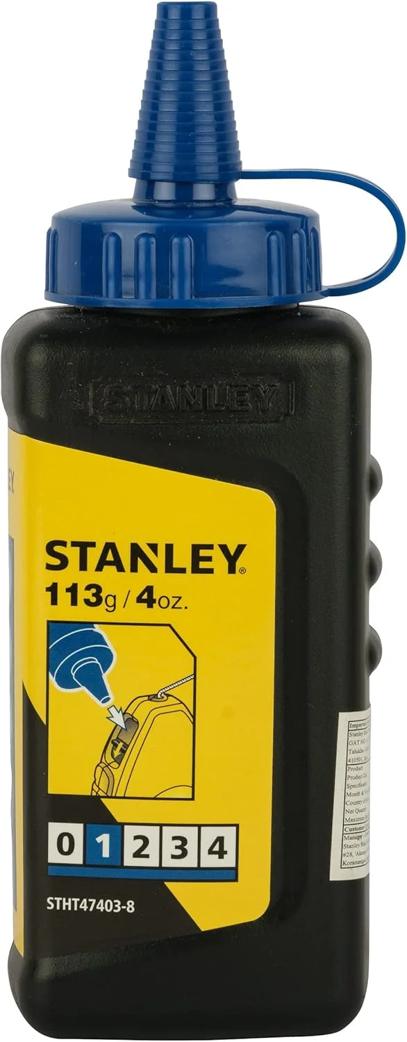 پودر گچ استنلی (115 گرمی، آبی)