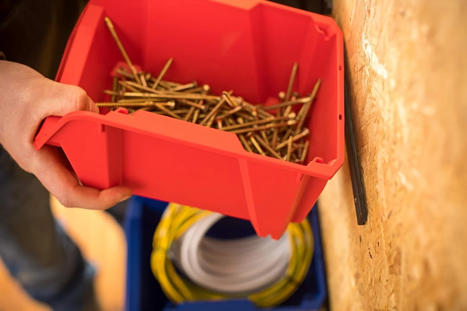 جعبه های ذخیره سازی استنلی مدل STST82742-1 شماره 4 (قرمز، پلی پروپیلن مقاوم در برابر ضربه، قابل انباشت، قابل نصب روی دیوار، ایده آل برای ذخیره سازی اقلام کوچک، ابزار، لوازم جانبی و غیره) جعبه های ذخیره سازی استنلی مدل STST82742-1 شماره 4 (قرمز، پلی پروپیلن مقاوم در برابر ضربه، قابل انباشت، قابل نصب روی دیوار، ایده آل برای ذخیره سازی اقلام کوچک، ابزار، لوازم جانبی و غیره)