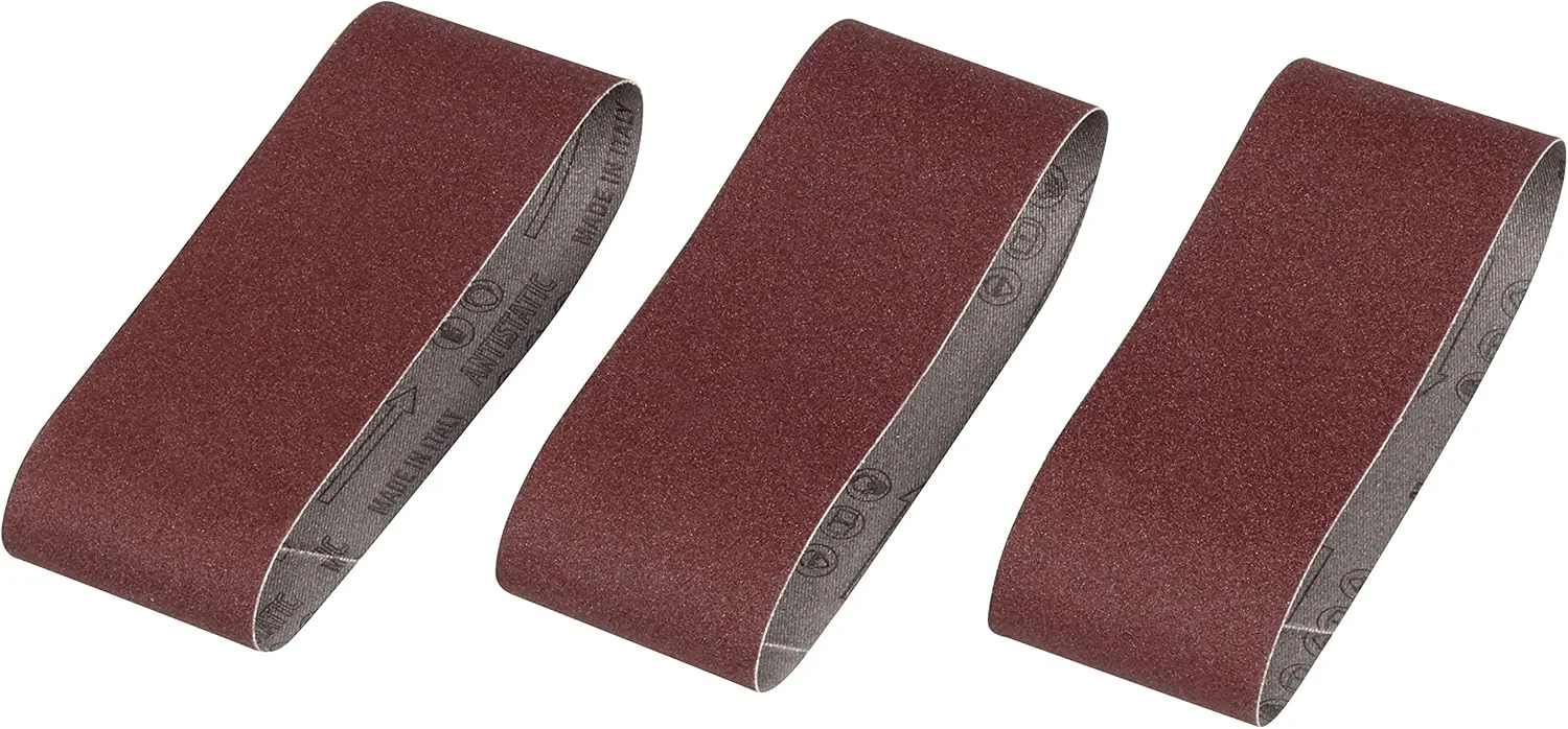 استنلی بسته 3 عددی سنباده تسمه ای 65mm x 410mm با دانه بندی متوسط K150 مناسب برای سنباده های تسمه ای بلک اند دکر DN83 DN83E BS650 BD83 BD83E KA83 استنلی بسته 3 عددی سنباده تسمه ای 65mm x 410mm با دانه بندی متوسط K150 مناسب برای سنباده های تسمه ای بلک اند دکر DN83 DN83E BS650 BD83 BD83E KA83