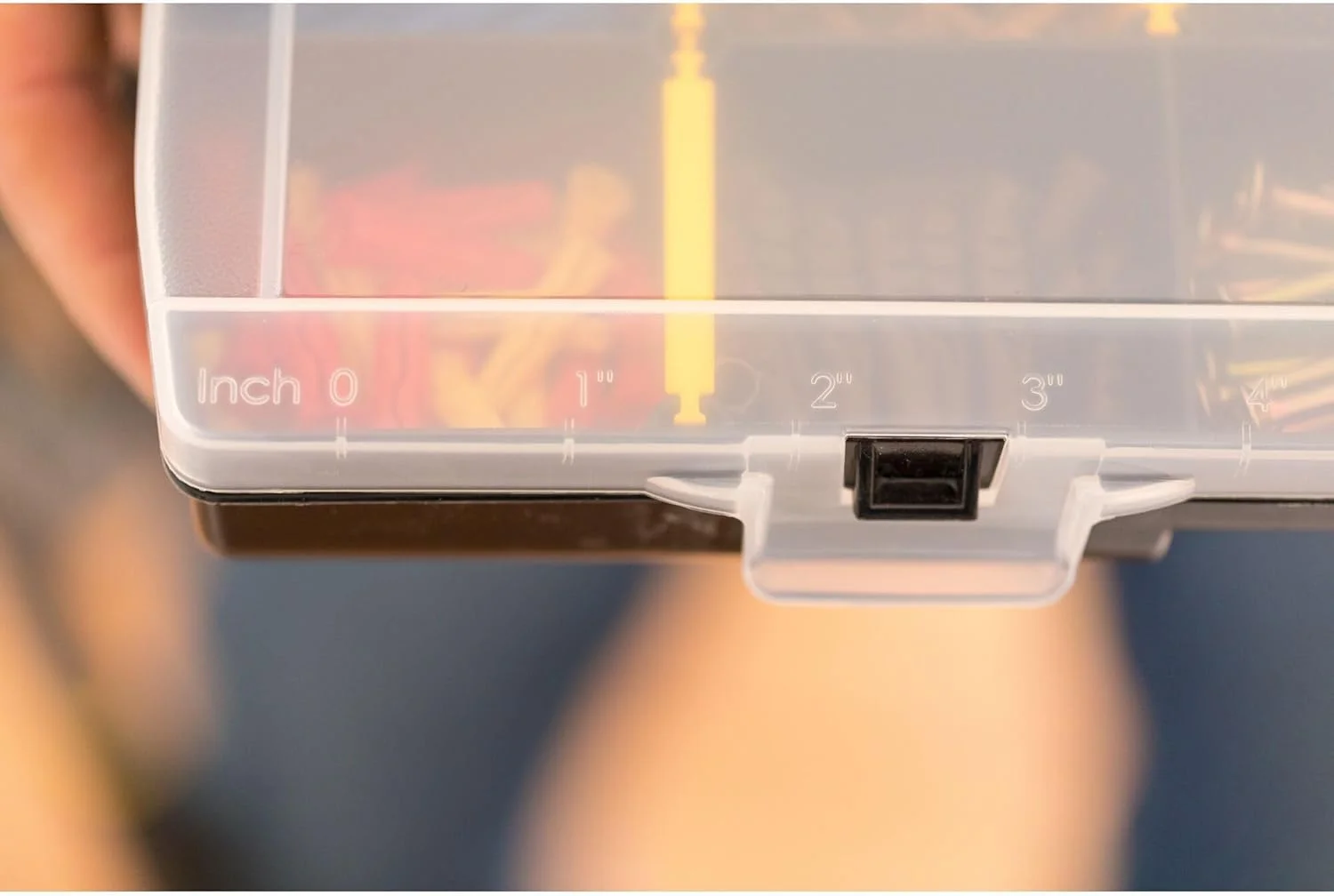 جعبه ابزار استنلی با محفظههای متعدد (جعبه نگهداری لوازم جانبی و قطعات کوچک ساخته شده از پلی پروپیلن مقاوم در برابر ضربه، 22 محفظه با جداکنندههای قابل جابجایی، خط کش داخلی) جعبه ابزار استنلی با محفظههای متعدد (جعبه نگهداری لوازم جانبی و قطعات کوچک ساخته شده از پلی پروپیلن مقاوم در برابر ضربه، 22 محفظه با جداکنندههای قابل جابجایی، خط کش داخلی)