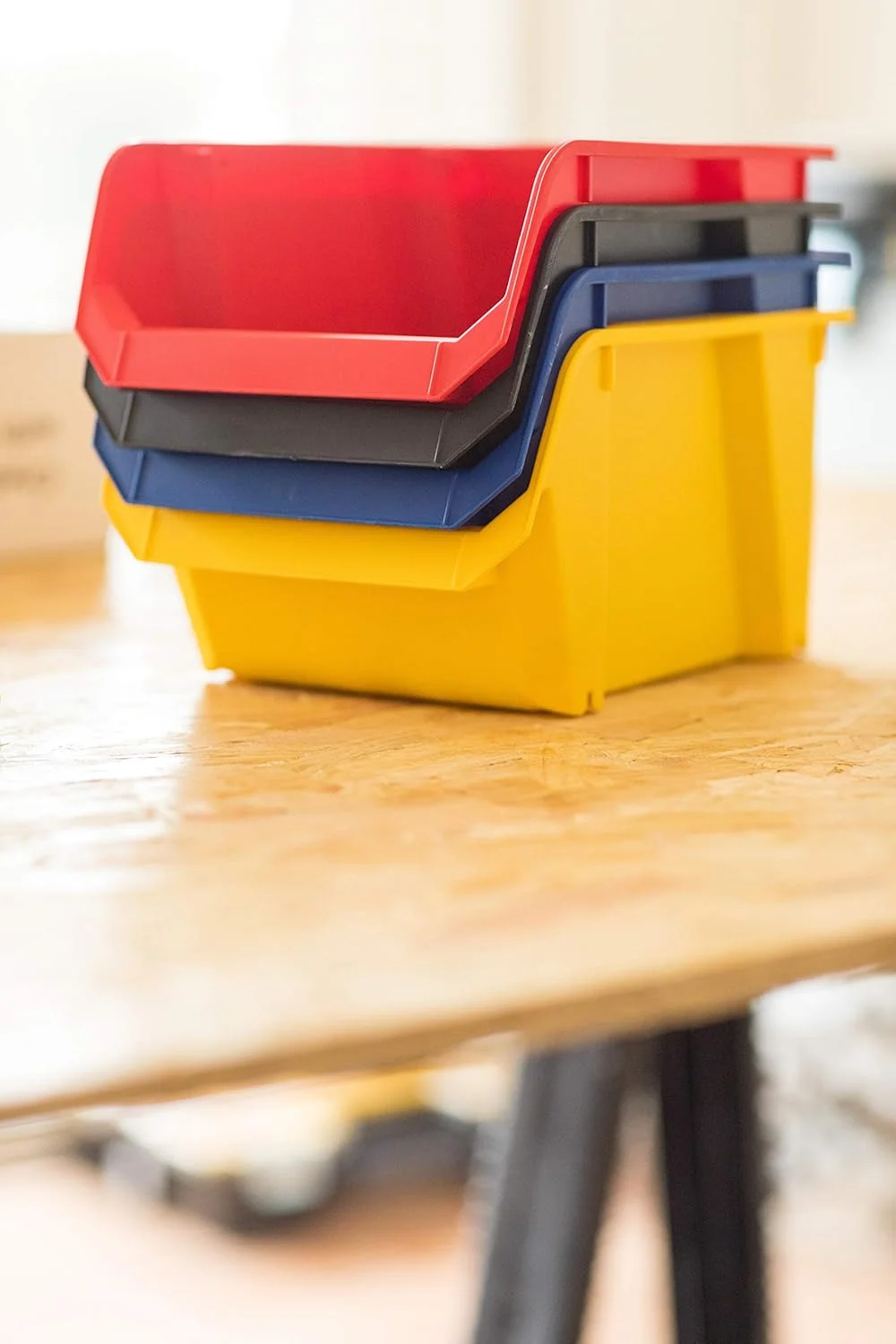 جعبه های ذخیره سازی استنلی مدل STST82742-1 شماره 4 (قرمز، پلی پروپیلن مقاوم در برابر ضربه، قابل انباشت، قابل نصب روی دیوار، ایده آل برای ذخیره سازی اقلام کوچک، ابزار، لوازم جانبی و غیره) جعبه های ذخیره سازی استنلی مدل STST82742-1 شماره 4 (قرمز، پلی پروپیلن مقاوم در برابر ضربه، قابل انباشت، قابل نصب روی دیوار، ایده آل برای ذخیره سازی اقلام کوچک، ابزار، لوازم جانبی و غیره)