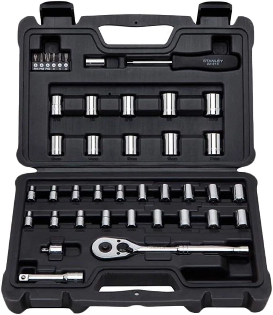 مجموعه آچار بکس 40 عددی استنلی مدل Stmt71-648