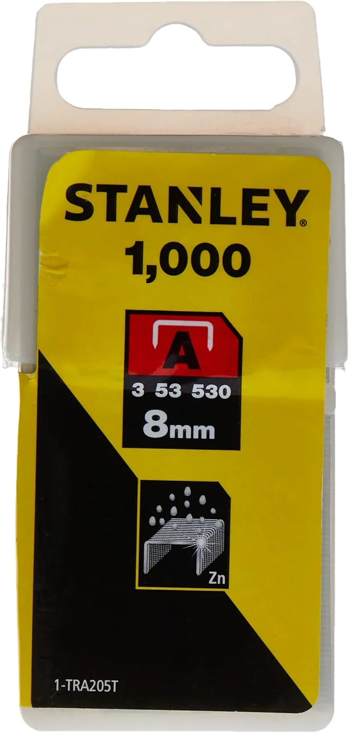 منگنه های سنگین استنلی، 8 میلی متر، نوع G، 1-Tra705T