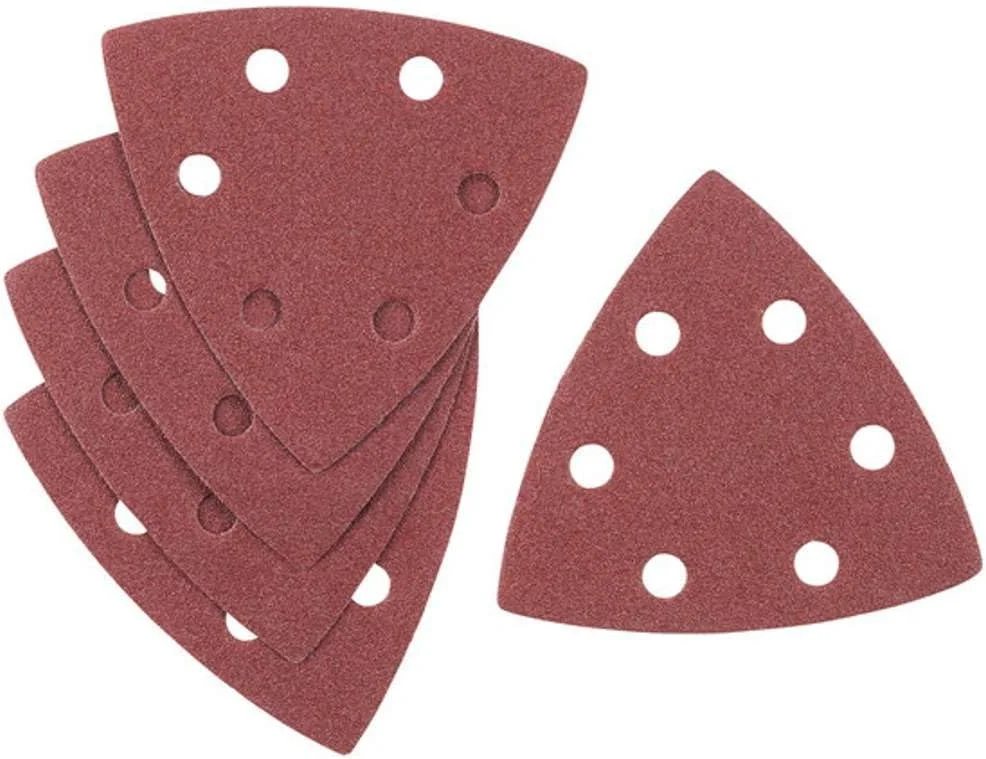 ۵ برگ سمباده زبر ۱۲۰. مناسب برای چوب، رنگ، لاک، گچ، فلز و پلاستیک.