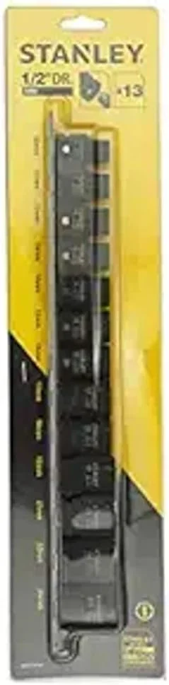 مجموعه بکس ضربه ای استاندارد درایو 1/2 اینچ 13 عددی مدل STMT73916-8 استنلی