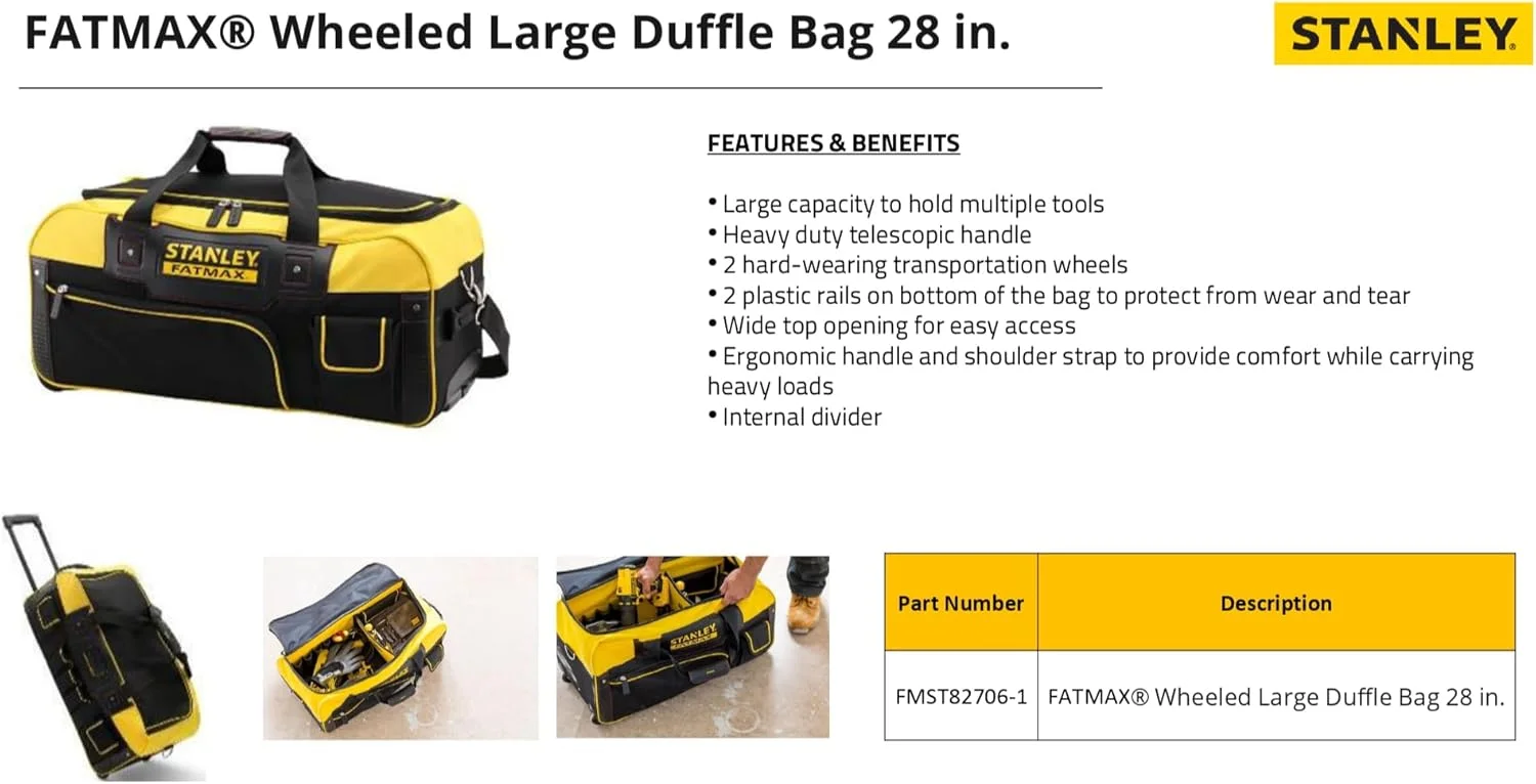 کیف ابزار چند رنگه استنلی FATMAX مدل FMST82706-1