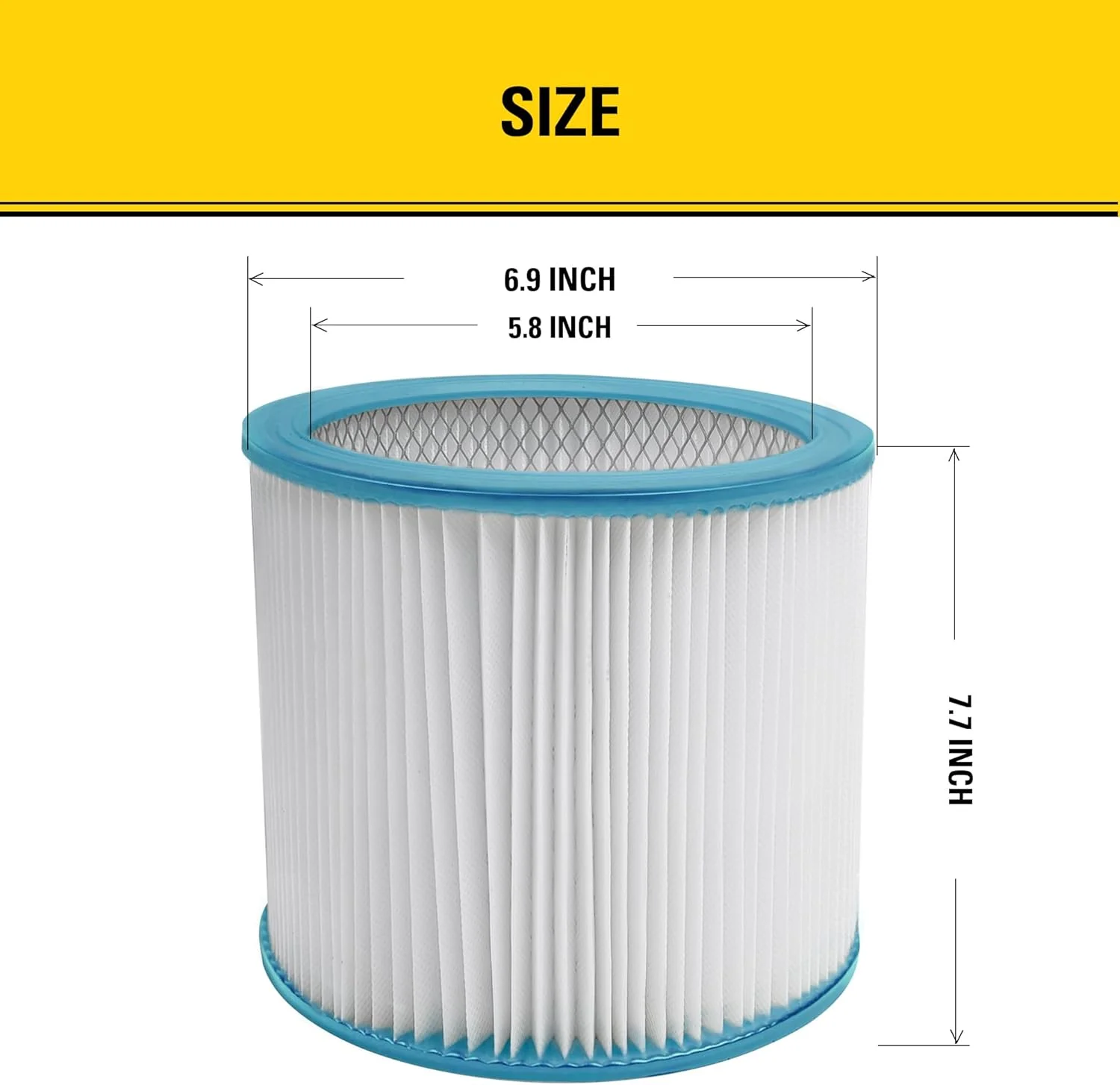 فیلتر HEPA استنلی 08-2566BP برای 5-18 گالن