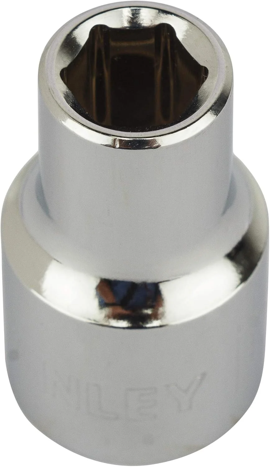 بکس شش گوش استاندارد استنلی 1-86-510 فولاد کروم وانادیوم 1/2 اینچ 10 میلی متر نقره ای