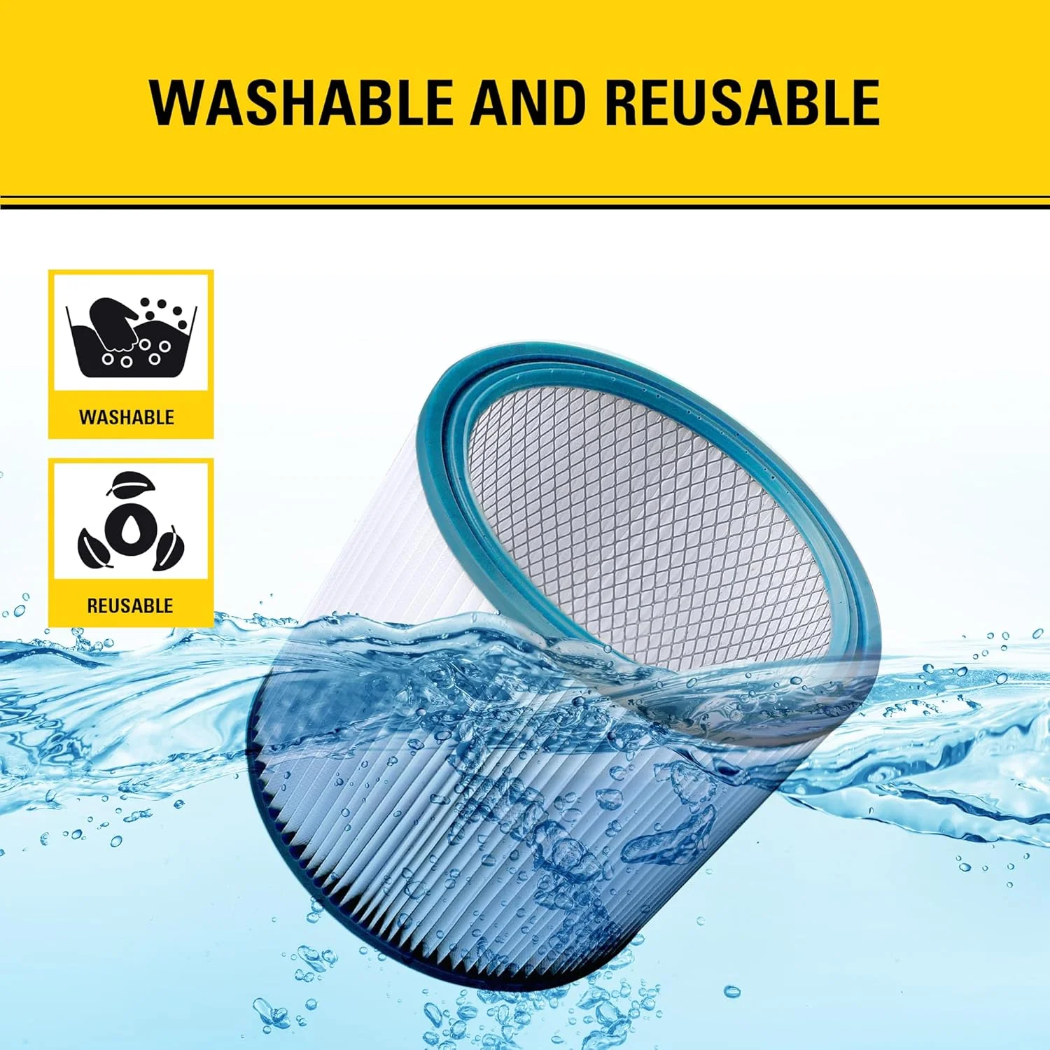 فیلتر HEPA استنلی 08-2566BP برای 5-18 گالن