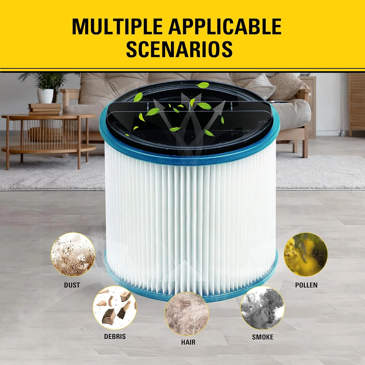 فیلتر HEPA استنلی 08-2566BP برای 5-18 گالن