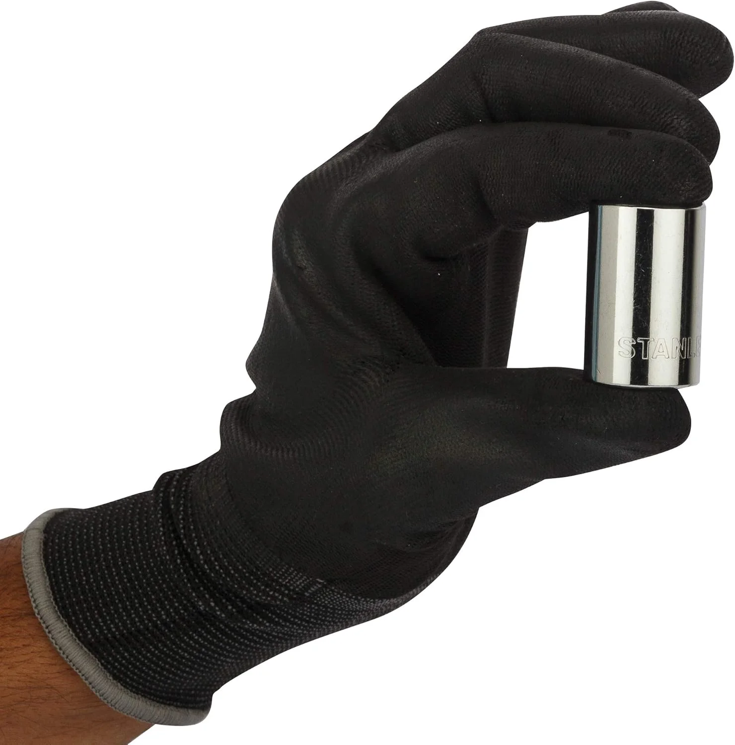 بکس استاندارد شش گوش استنلی مدل 1-88-739، فولاد کروم وانادیوم، درایو 1/2 اینچ، سایز 17 میلی متر، نقره ای