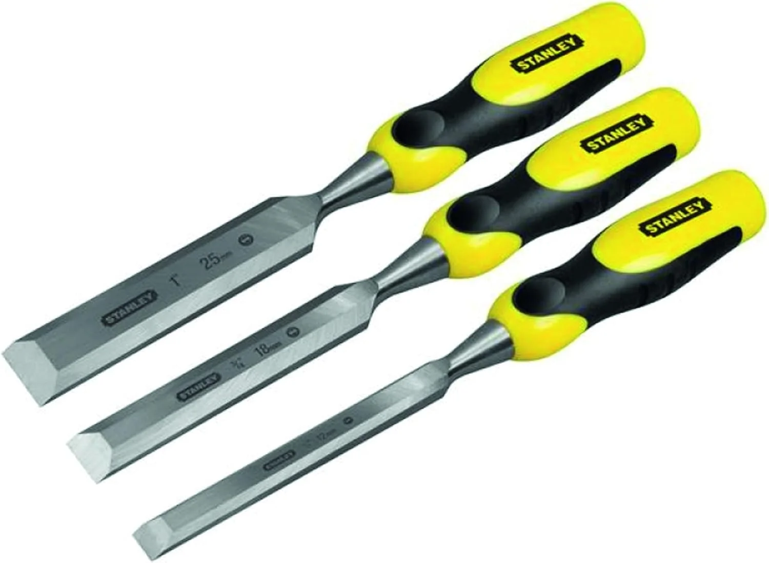 مجموعه اسکنه لبه پخ DYNAGRIP، 3 عددی مجموعه اسکنه لبه پخ DYNAGRIP، 3 عددی